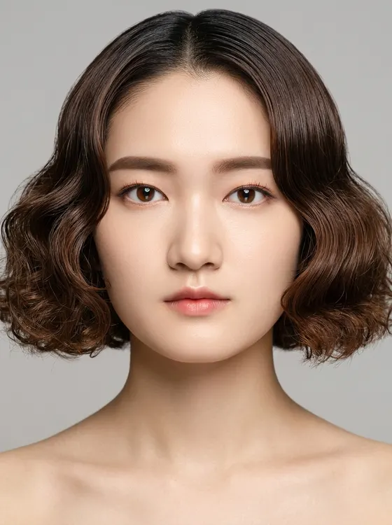 가상모델 #1330 얼굴 원본 7
