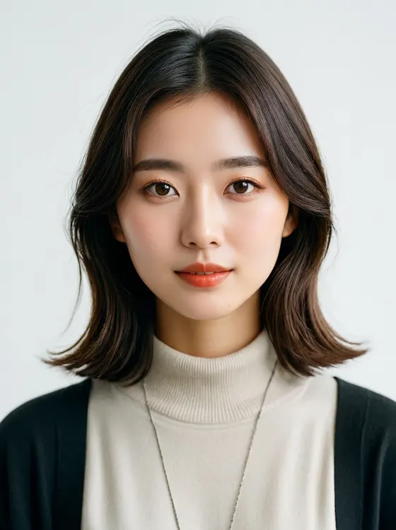 가상모델 #1330 얼굴 원본 16