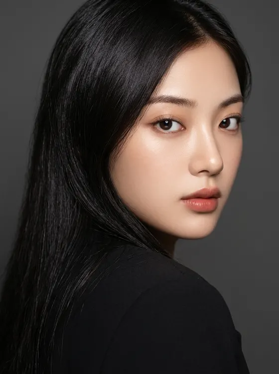 가상모델 #1292 얼굴 원본 4