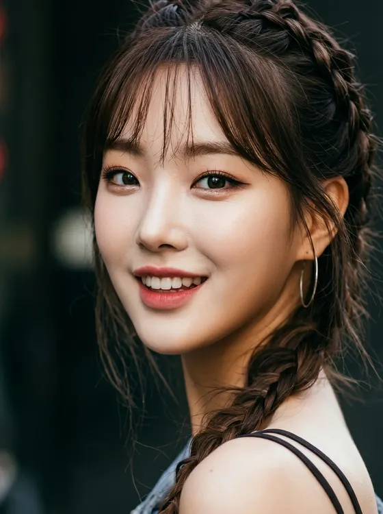 가상모델 #1467 얼굴 원본 3