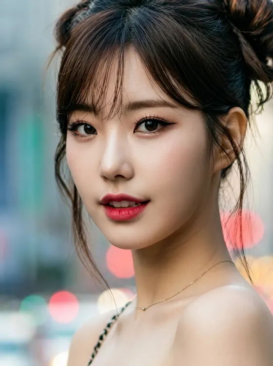 가상모델 #1467 얼굴 원본 5