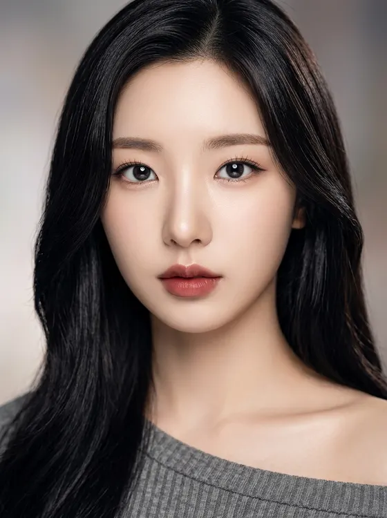 가상모델 #1467 얼굴 원본 10