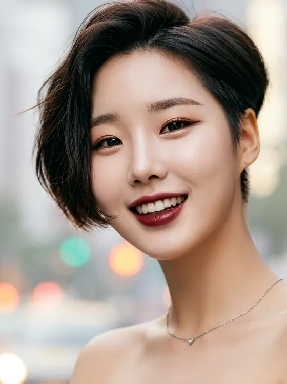 가상모델 #1467 얼굴 원본 11