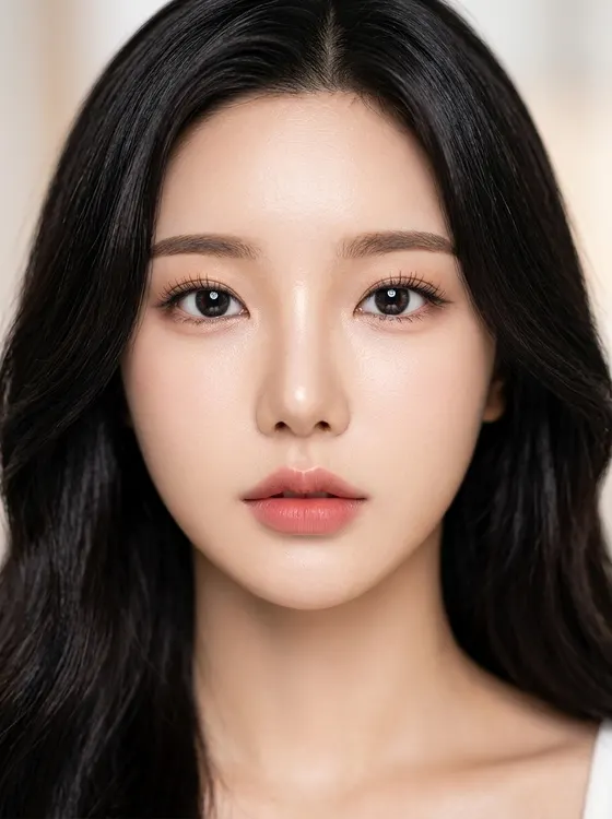 가상모델 #1467 얼굴 원본 15