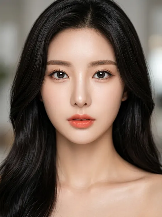 가상모델 #1467 얼굴 원본 16