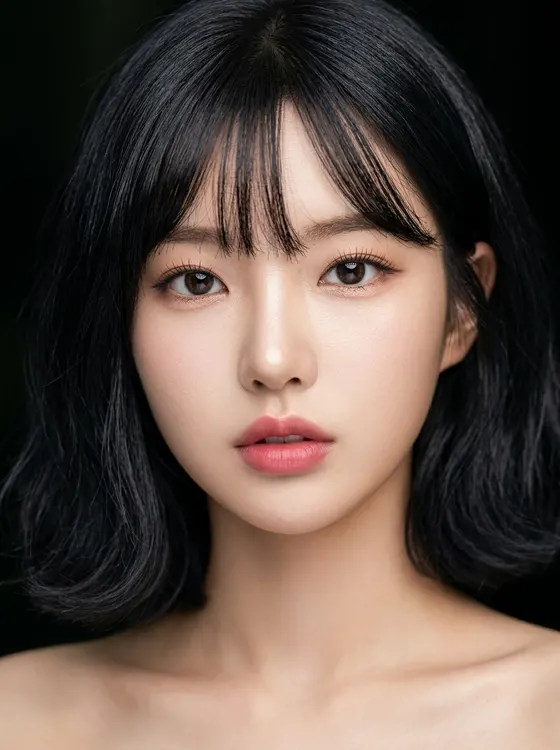 가상모델 #1467 얼굴 원본 18