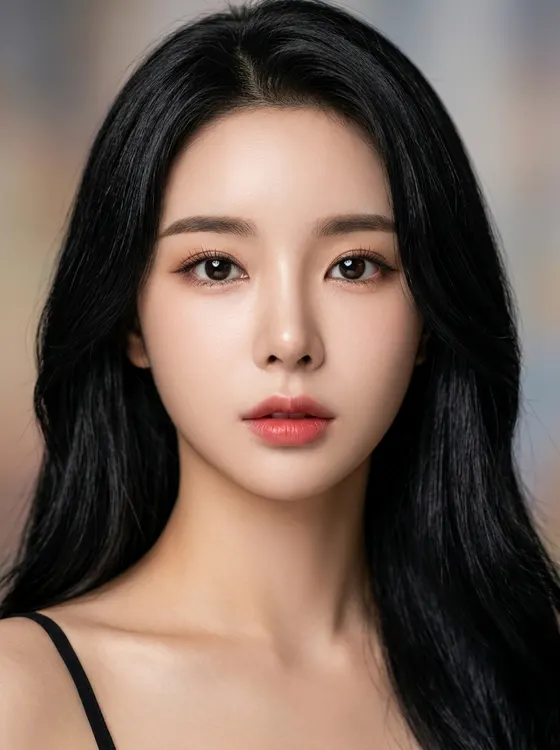 가상모델 #1467 얼굴 원본 24