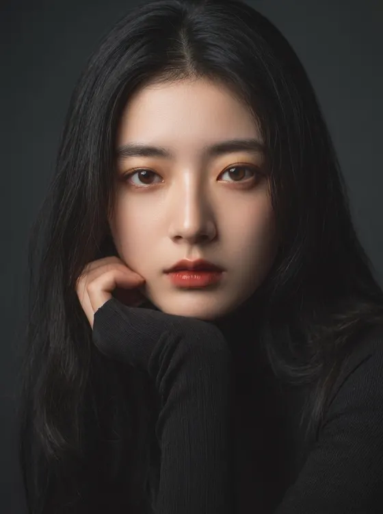 가상모델 #1292 얼굴 원본 10
