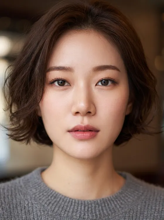 가상모델 #33 얼굴 원본 4