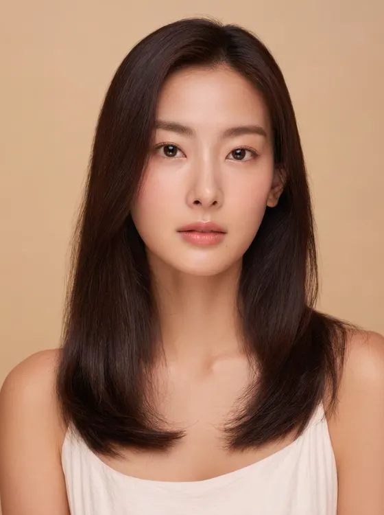 가상모델 #52 얼굴 원본 5