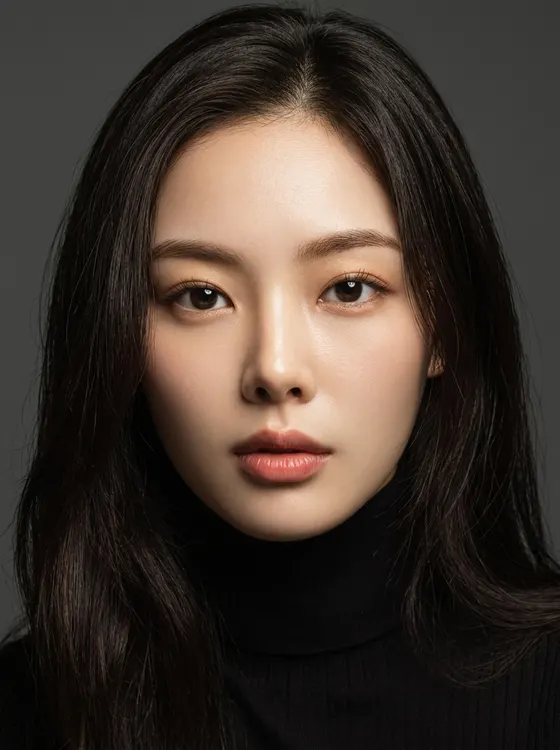 가상모델 #1292 얼굴 원본 16