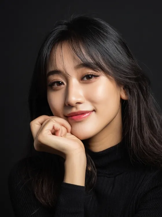 가상모델 #1292 얼굴 원본 18