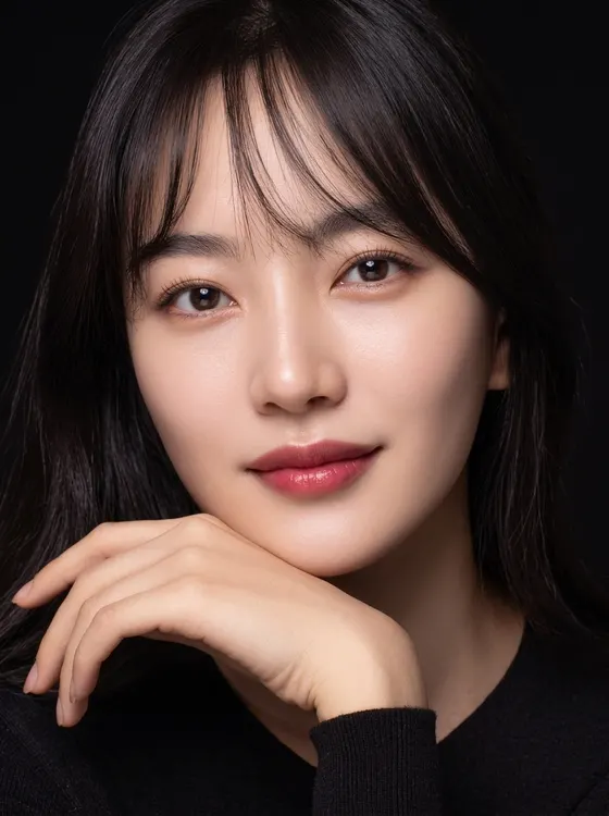 가상모델 #1292 얼굴 원본 19