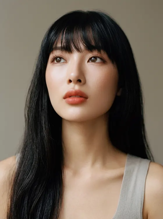 가상모델 #1292 얼굴 원본 23