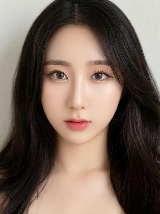가상모델 #201 얼굴 원본 5