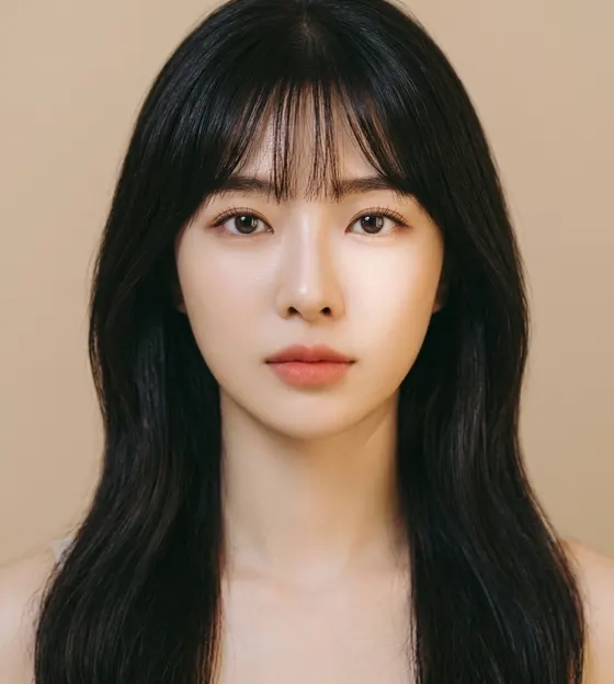 가상모델 #1292 얼굴 원본 24
