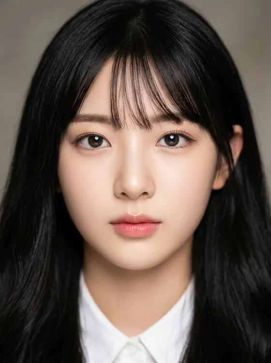 가상모델 #243 얼굴 원본 3