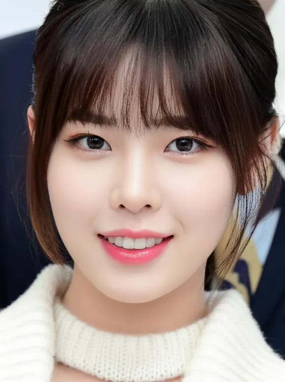 가상모델 #254 얼굴 원본 4