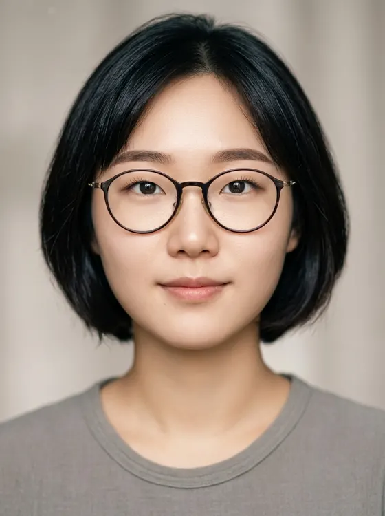 가상모델 #1386 얼굴 원본 22
