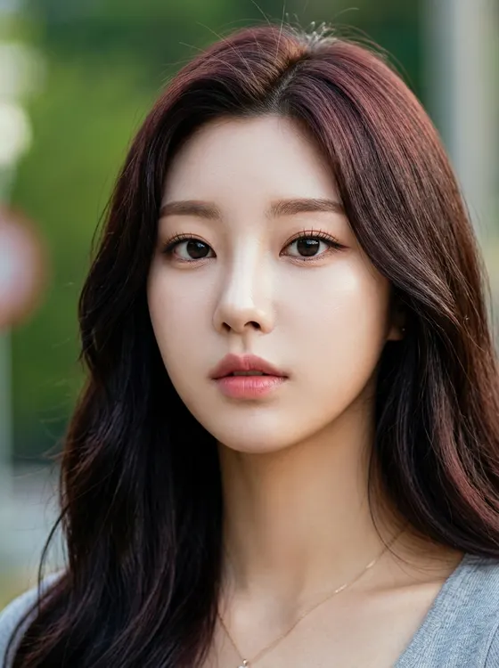 가상모델 #1455 얼굴 원본 1