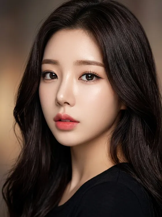 가상모델 #1455 얼굴 원본 3