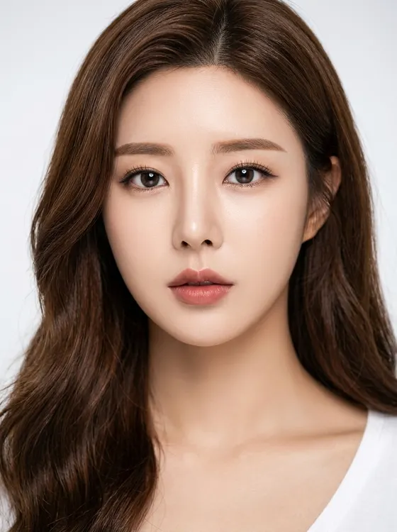 가상모델 #1455 얼굴 원본 9