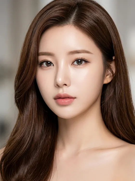 가상모델 #1455 얼굴 원본 18
