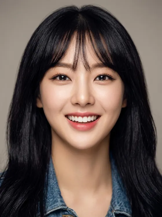가상모델 #1455 얼굴 원본 19