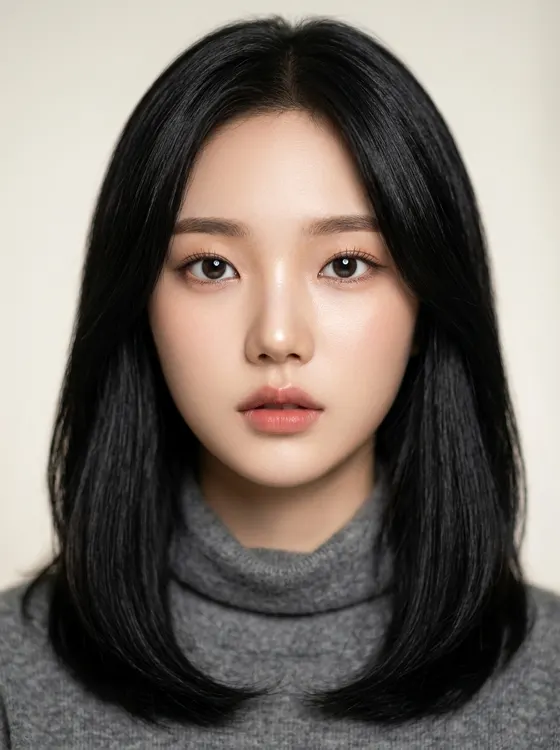 가상모델 #1455 얼굴 원본 22