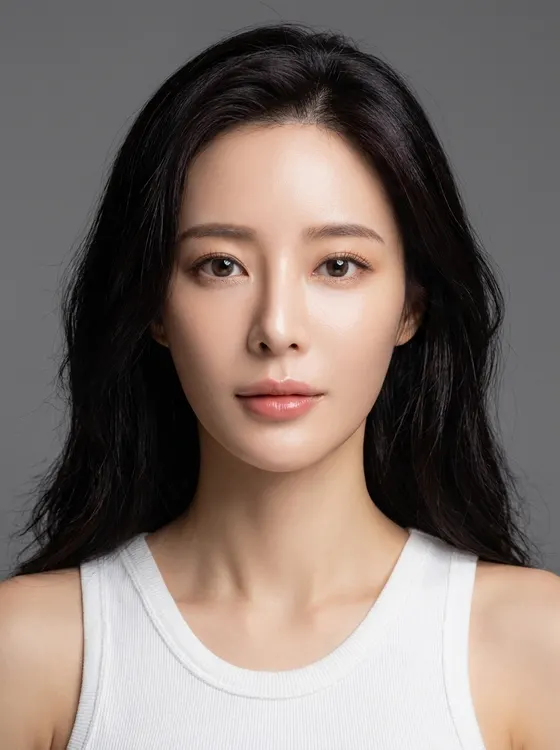 가상모델 #21 얼굴 원본 2