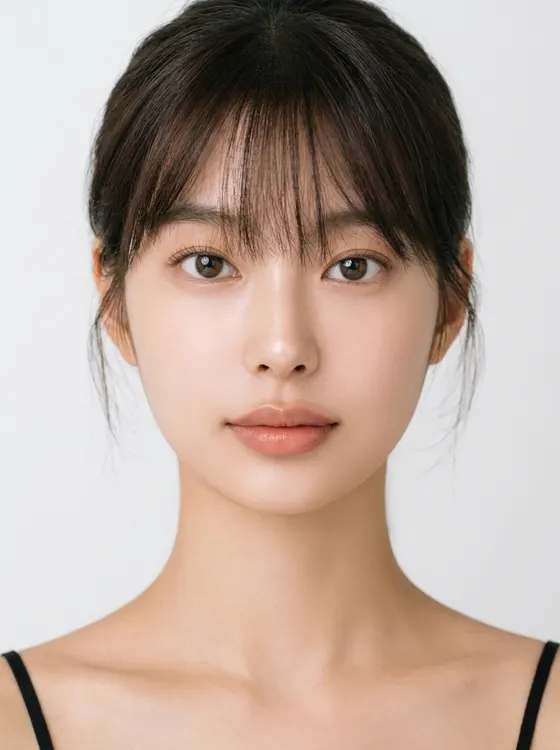 가상모델 #21 얼굴 원본 6