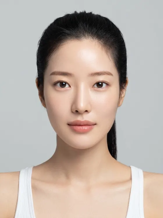 가상모델 #40 얼굴 원본 4