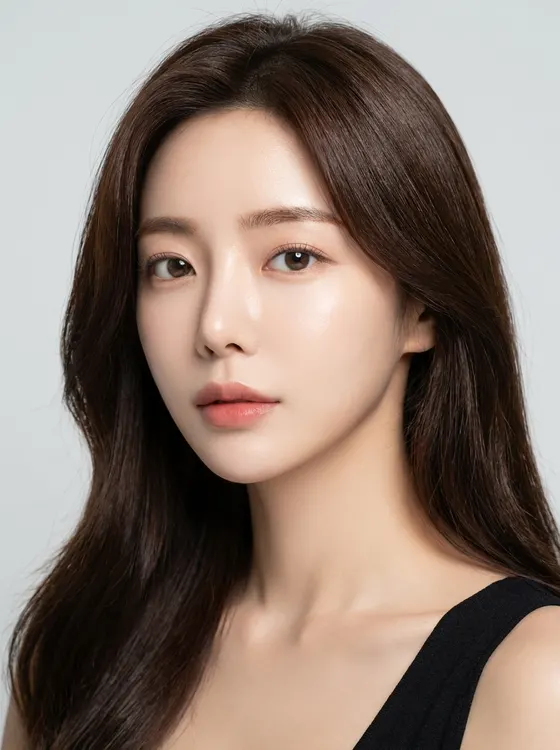 가상모델 #48 얼굴 원본 3