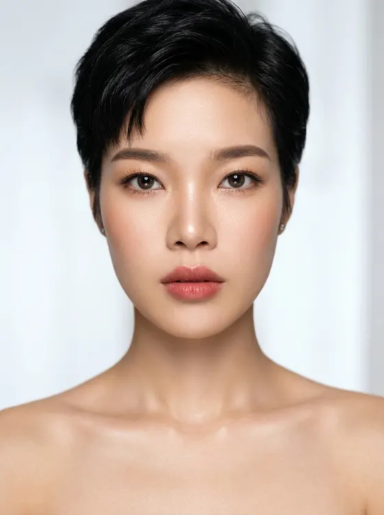 가상모델 #70 얼굴 원본 2