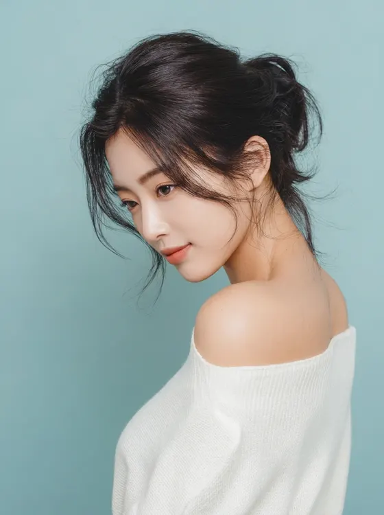 가상모델 #1137 얼굴 원본 9