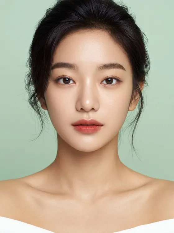 가상모델 #1137 얼굴 원본 10