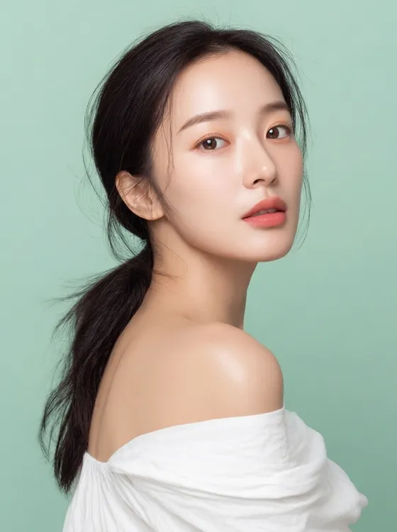 가상모델 #1137 얼굴 원본 19