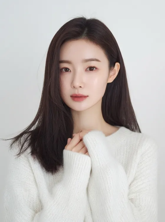 가상모델 #1133 얼굴 원본 1