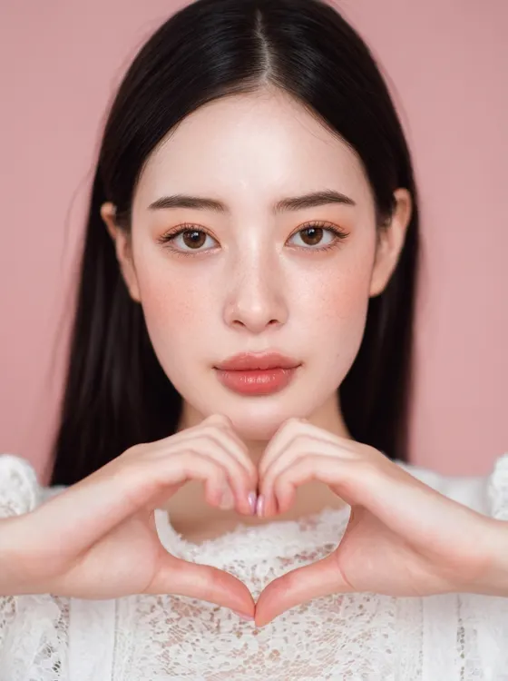 가상모델 #1127 얼굴 원본 2
