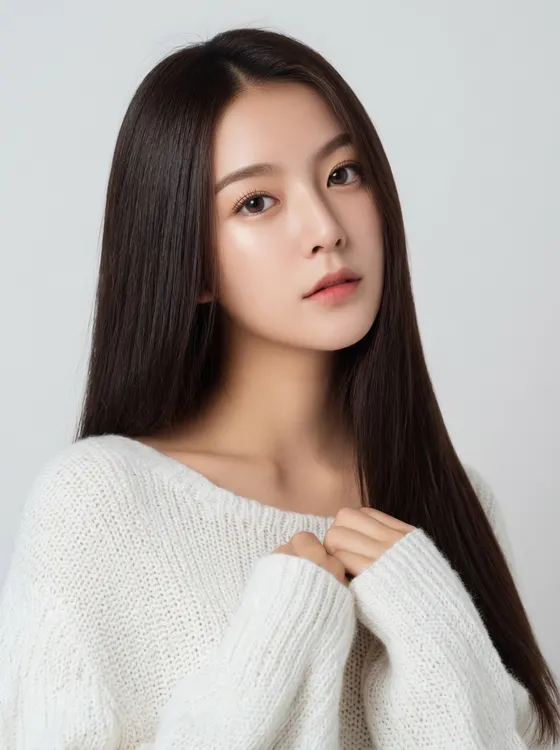 가상모델 #1133 얼굴 원본 3