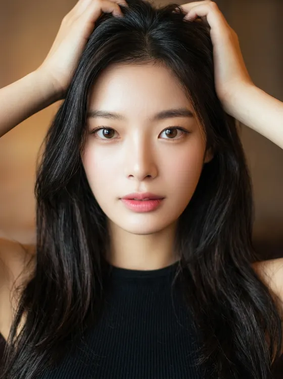 가상모델 #1133 얼굴 원본 5