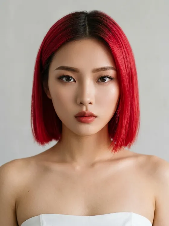 가상모델 #1490 얼굴 원본 6