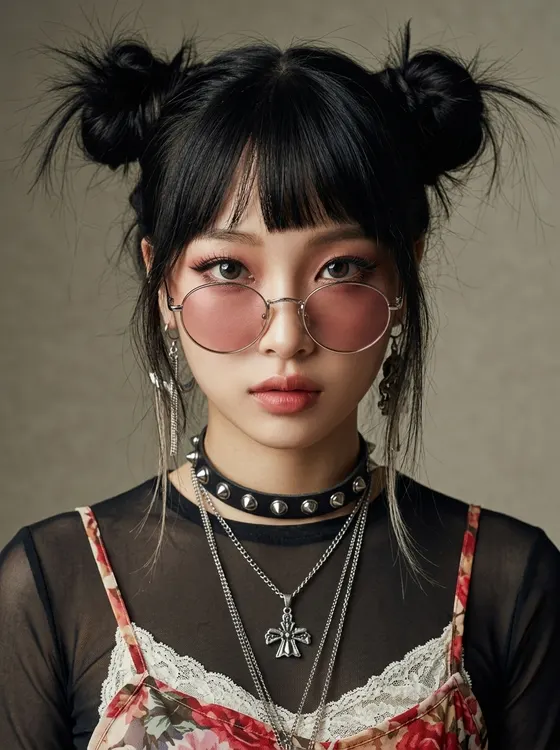 가상모델 #1490 얼굴 원본 13