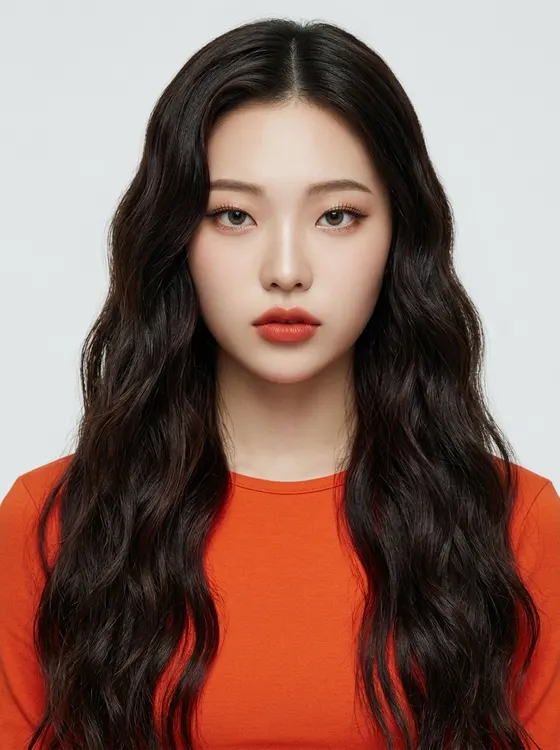 가상모델 #1490 얼굴 원본 19