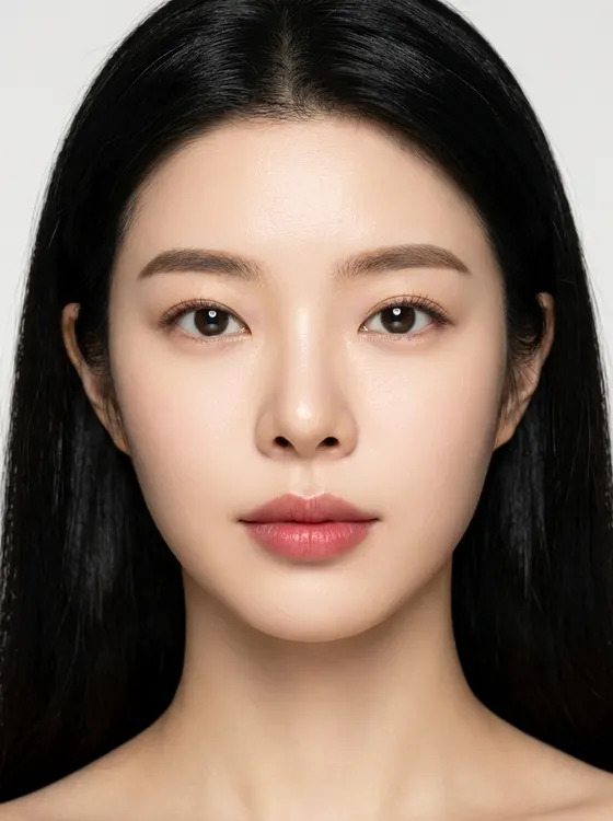 가상모델 #92 얼굴 원본 6
