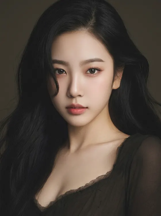 가상모델 #1483 얼굴 원본 2