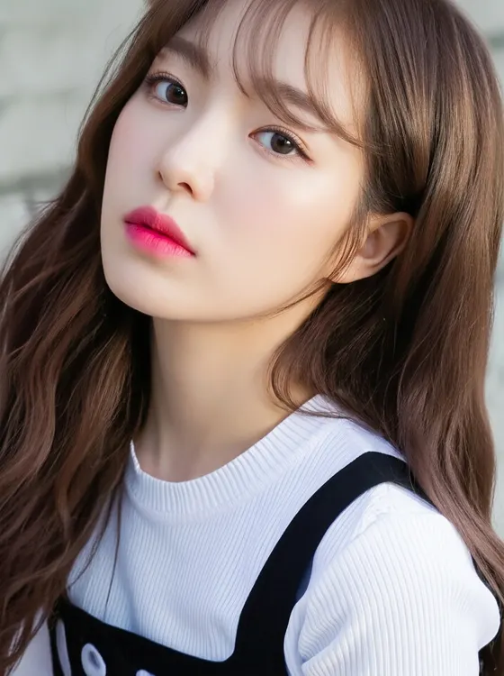 가상모델 #256 얼굴 원본 4