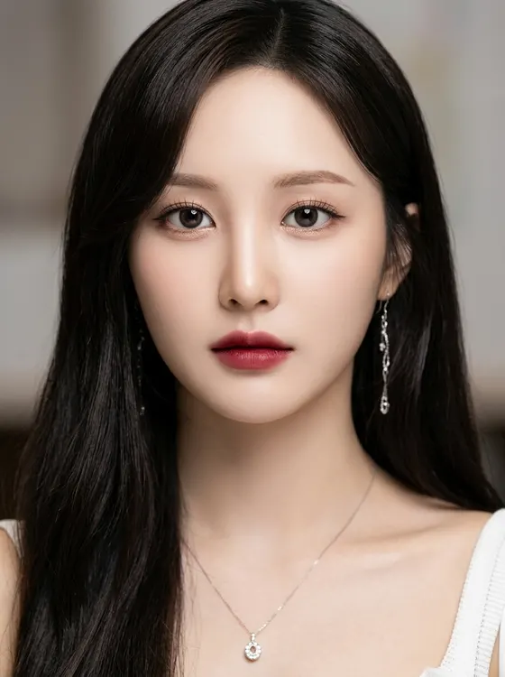 가상모델 #256 얼굴 원본 5
