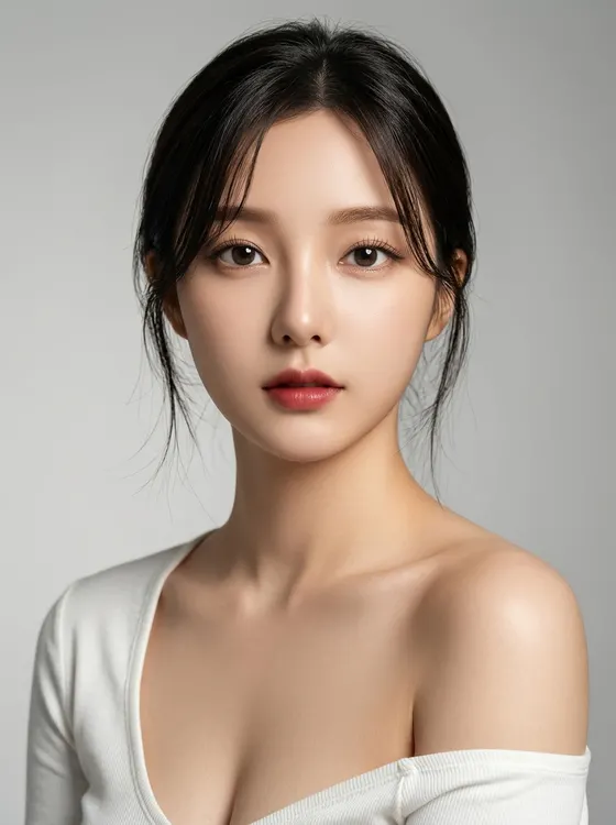 가상모델 #1483 얼굴 원본 12