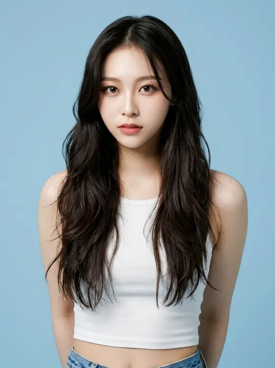 가상모델 #1483 얼굴 원본 16